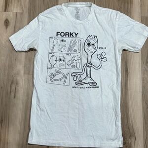 Box Lunch Toy Story 4 Forky Tee Shirt Women’s XS